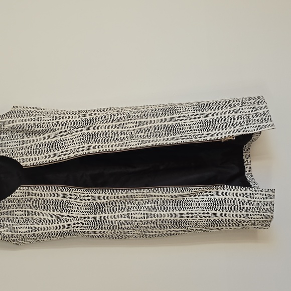 L'Agence x Intermix Monochrome Abstract Eva Print Sleeveless Sheath Dre - Picture 13 of 13